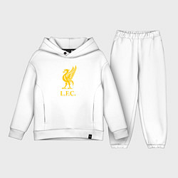 Детский костюм оверсайз Liverpool sport fc, цвет: белый
