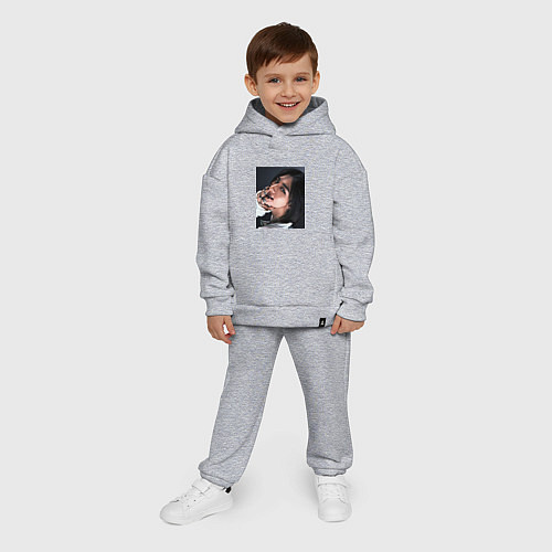 Детский костюм оверсайз Hyunjin Rock Star Stray Kids / Меланж – фото 4