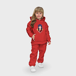 Детский костюм оверсайз Синеволосая дева, цвет: красный — фото 2
