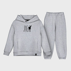 Детский костюм оверсайз Джейн с футболки Макс из Life is Strange, цвет: меланж