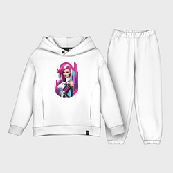 Детский костюм оверсайз Beauty Barbie - ai art, цвет: белый
