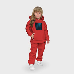 Детский костюм оверсайз Million Dollar Depression, цвет: красный — фото 2