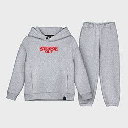 Детский костюм оверсайз Странный парень, цвет: меланж