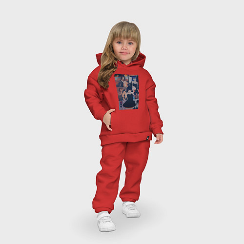 Детский костюм оверсайз Чёрный клевер Секре Сваллотейл / Красный – фото 3