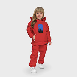Детский костюм оверсайз Hellblade - Senua, цвет: красный — фото 2
