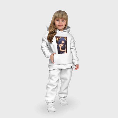 Детский костюм оверсайз Реинкарнация безработного Рокси Мигурдия в платье / Белый – фото 3