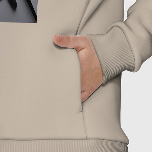 Детский костюм оверсайз Художник палитра aesthetic / Миндальный – фото 3