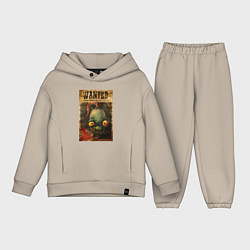 Детский костюм оверсайз Oddworld - wanted, цвет: миндальный