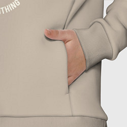 Детский костюм оверсайз Никому не доверяйте y2k, цвет: миндальный — фото 2