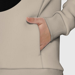 Детский костюм оверсайз Смертельная битва - логотип, цвет: миндальный — фото 2