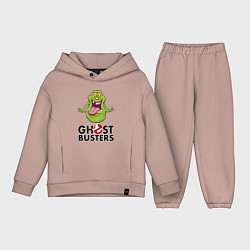 Детский костюм оверсайз Ghostbusters - slimmer, цвет: пыльно-розовый