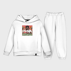 Детский костюм оверсайз 21 savage, цвет: белый