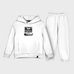 Детский костюм оверсайз Suzuki Swift Компактный Стиль, цвет: белый
