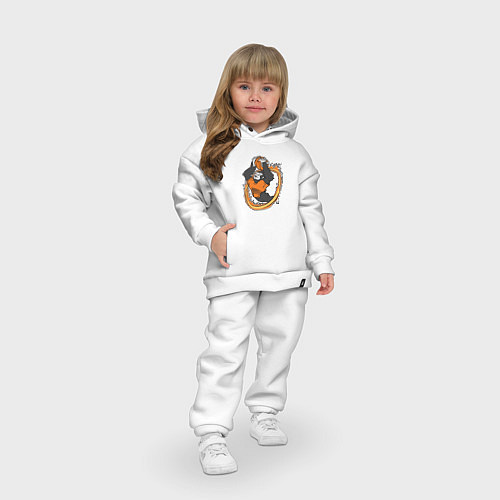 Детский костюм оверсайз Phoenix Suns gorilla / Белый – фото 3