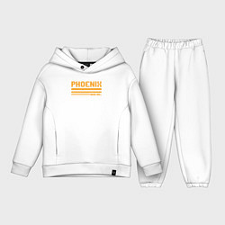 Детский костюм оверсайз USA Phoenix Suns, цвет: белый