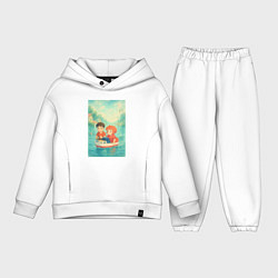 Детский костюм оверсайз Сцена из анимэ Рыбка Поньо