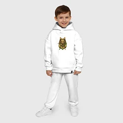 Детский костюм оверсайз Локи фараон, цвет: белый — фото 2