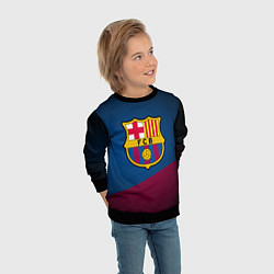 Свитшот детский FCB Barcelona, цвет: 3D-черный — фото 2