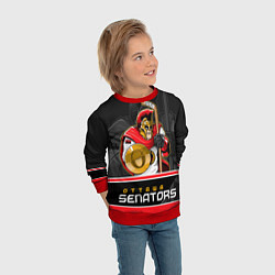 Свитшот детский Ottawa Senators, цвет: 3D-красный — фото 2