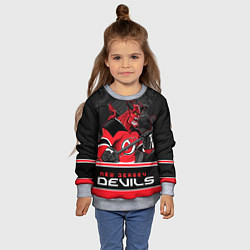 Свитшот детский New Jersey Devils, цвет: 3D-меланж — фото 2