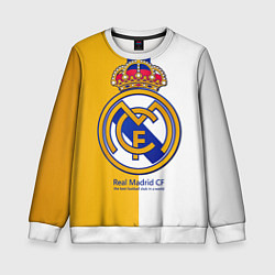 Свитшот детский Real Madrid CF, цвет: 3D-белый