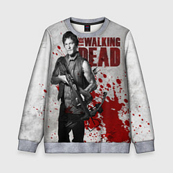 Свитшот детский Walking Dead: Deryl Dixon, цвет: 3D-меланж