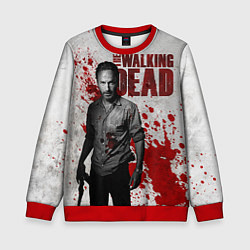 Свитшот детский Walking Dead: Rick Grimes, цвет: 3D-красный
