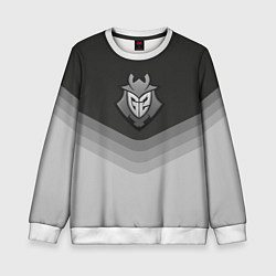 Свитшот детский G2 Esports Uniform, цвет: 3D-белый