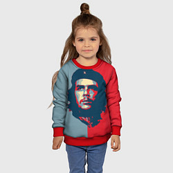 Свитшот детский Che Guevara, цвет: 3D-красный — фото 2
