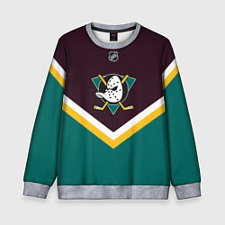Свитшот детский NHL: Anaheim Ducks, цвет: 3D-меланж