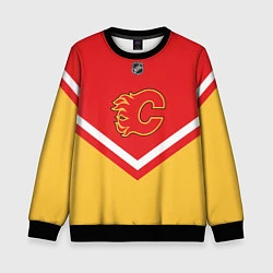 Свитшот детский NHL: Calgary Flames, цвет: 3D-черный