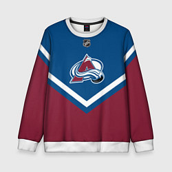 Свитшот детский NHL: Colorado Avalanche, цвет: 3D-белый