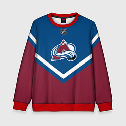 Свитшот детский NHL: Colorado Avalanche, цвет: 3D-красный