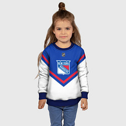 Свитшот детский NHL: New York Rangers, цвет: 3D-синий — фото 2