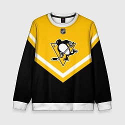 Свитшот детский NHL: Pittsburgh Penguins, цвет: 3D-белый