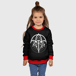 Свитшот детский BMTH: Rain Symbol, цвет: 3D-красный — фото 2
