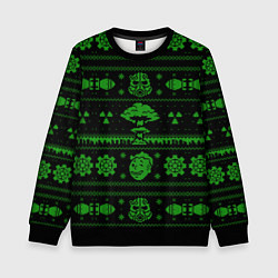 Свитшот детский Ядерная зима, цвет: 3D-черный