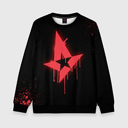 Свитшот детский Astralis: Black collection, цвет: 3D-черный