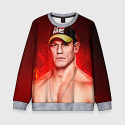 Свитшот детский John Cena: Flame, цвет: 3D-меланж