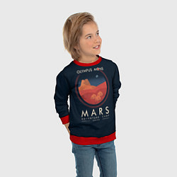 Свитшот детский Mars Adventure Camp, цвет: 3D-красный — фото 2