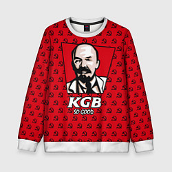 Свитшот детский KGB: So Good, цвет: 3D-белый
