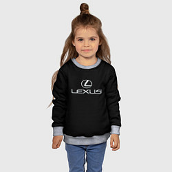 Свитшот детский Lexus, цвет: 3D-меланж — фото 2