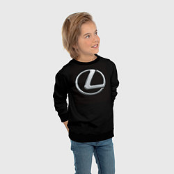 Свитшот детский Lexus, цвет: 3D-черный — фото 2