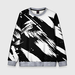 Детский свитшот Чёрно-белый