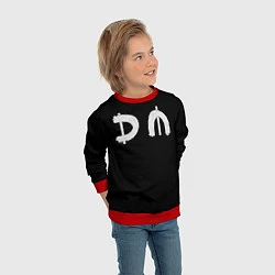 Свитшот детский DM Rock, цвет: 3D-красный — фото 2