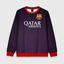 Свитшот детский Barcelona FC: Violet, цвет: 3D-красный