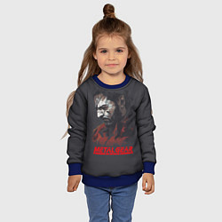 Свитшот детский Metal Gear Solid, цвет: 3D-синий — фото 2