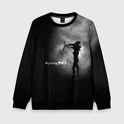 Свитшот детский Depeche Mode, цвет: 3D-черный