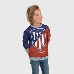 Свитшот детский Atletico Madrid FC 1903, цвет: 3D-меланж — фото 2