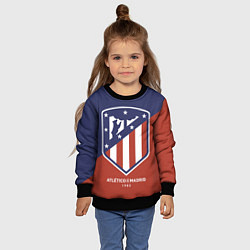 Свитшот детский Atletico Madrid FC 1903, цвет: 3D-черный — фото 2